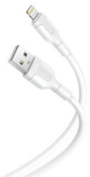 XO NB212 USB-A - Lightning kábel 1m fehér (045815)
