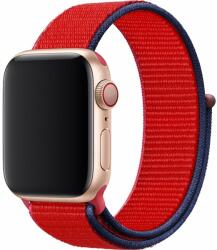 Eternico Airy Apple Watch 42mm / 44mm / 45mm - Chilly Red and Blue edge (AET-AWAY-ChReB-42)