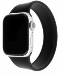 FIXED Elastic Silicone Strap Apple Watch 38 / 40 / 41mm méret L - fekete (FIXESST-436-L-BK)