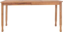 vidaXL Masă de grădină, 150x90x75 cm, lemn masiv de tec (315465) - vidaxl