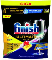 Finish Ultimate All in 1 Lemon Sparkle mosogatógép kapszula 100 db