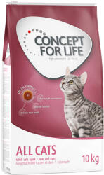 Concept for Life 2x10kg Concept for Life All Cats száraz macskatáp javított receptúrával