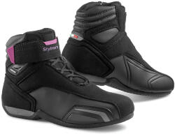 Stylmartin Női motoros cipők Stylmartin Vector WP fekete-rózsaszín akció