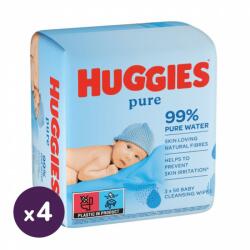 Huggies Pure nedves törlőkendő 12x56 db