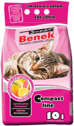 Super Benek Benek Super Compact Citrus Freshness - 10 l (cca. 8 kg)