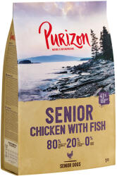 Purizon Purizon Senior Pui cu pește - fără cereale 4 x 1 kg