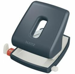 Leitz Perforator, cu două găuri, 30 de coli, LEITZ "Cosy", gri catifelat