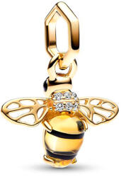 Pandora Moments Szikrázó méhecske függő sárga arany Charm - 762672C01 (762672C01)