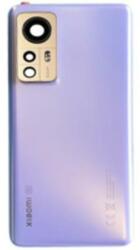 Xiaomi 56000L0L3A00 Gyári akkufedél hátlap - burkolati elem Xiaomi 12X, lila (56000L0L3A00)