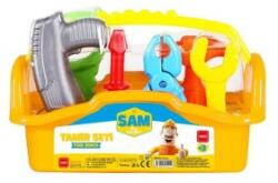 Ucar Toys Trusa de unelte pentru copii, cutie scule de jucarie, 6 piese, 5441 Set bricolaj copii