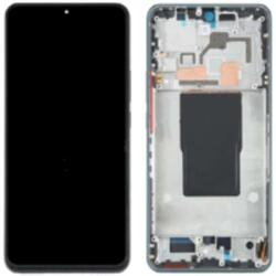 Xiaomi 560004L12A00 Gyári Xiaomi 12T / 12T Pro ezüst LCD kijelző érintővel kerettel előlap (560004L12A00)