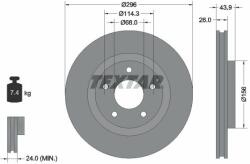 TEXTAR Disc frana TEXTAR PRO+ 92167405 (92167405)