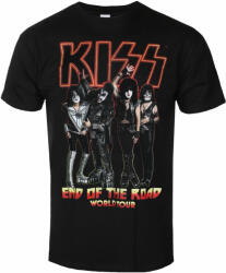 ROCK OFF Tricou pentru bărbați Kiss - End Of The Road - Negru - ROCK OFF - KISSTS33MB