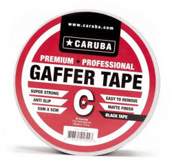 Caruba Gaffer Tape Nano Roll 50m x 5cm, Fekete - caruba