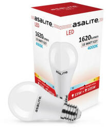 Asalite LED Izzó A65 gömb E27 15W 4000K (1620 lumen) (ASAL0267)