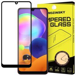 Samsung Galaxy A31 karcálló edzett üveg TELJES KÉPERNYŐS FEKETE Tempered Glass kijelzőfólia kijelzővédő fólia kijelző védőfólia eddzett - bluedigital