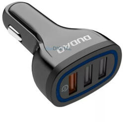 Rexdigital AUTÓS SZIVARGYÚJTÓ TÖLTŐ GYORSTÖLTŐ 3A USB adapter IPHONE SAMSUNG IPOD IPAD MP3 MP4 MP5 GPS TELEFON Quick Charge 3.0