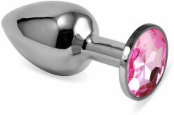 Orion Rosebud Classic (pink) - Dop Anal Metalic, 6.8x3 cm