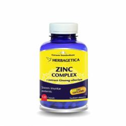 Herbagetica Zinc Complex 120 capsule Herbagetica - nutriplantmed