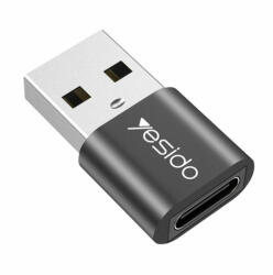 YESIDO Adaptor Type C to USB OTG 5Gbps negru Yesido