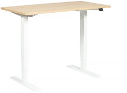BeActive Easy Elektromosan Állítható Asztal - Fekete, Fehér, 25 mm, 120x69