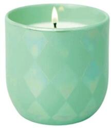 Paddywax Lumânare parfumată ''Matcha și mentă'' - Paddywax Lustre Ceramic Candle Matte Jade Diamonds Matcha & Mint 283 g