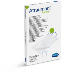 hartmann Atrauman® Silicone hálós kötszer (7, 5x10 cm; 10 db)