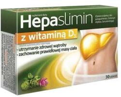Aflofarm Supliment alimentar Hepaslimin cu vitamina D3 - Aflofarm Hepaslimin With Vitamin D3 30 buc