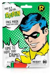 Mad Beauty Mască de țesătură „Castravete - Mad Beauty DC This Is A Job For Robin Face Mask 25 ml