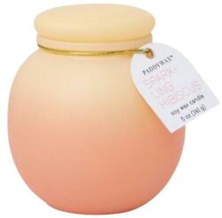 Paddywax Lumânare aromată Sparkling Hibiscus - Paddywax Orb Ombre Glass Candle Yellow & Pink Sparkling Hibiscus 141 g