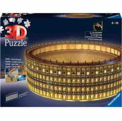 Ravensburger Puzzle 3D Led Colosseum, 216 Piese (RVS3D11148) - ejuniorul