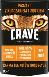 Crave Turkey & chicken 24x85 g