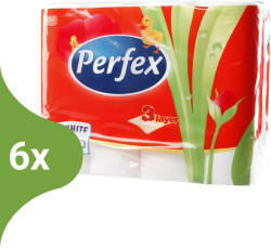 Perfex Soft&Light WC papír - 3 rétegű, 24 tekercs (Karton - 6 csg)