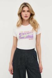 Guess t-shirt női, bézs - bézs XS - answear - 12 990 Ft