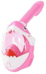 Strend Pro Masca snorkeling cu tub pentru copii model rechin, roz