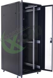 Eco series Cabinet metalic de podea 19, tip rack stand alone, 42U 800x1000 mm, Eco Xcab A3 MD (A38042-MD.9004)