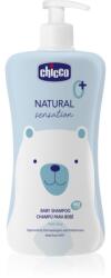Chicco Natural Sensation Baby șampon fin, pentru nou-născuți și copii 0+ 500 ml