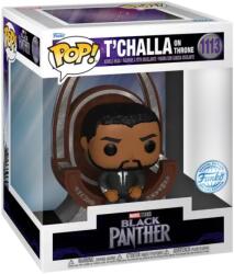 Funko Pop! Deluxe Marvel: Black Panther - T’Challa on Throne figura #1113 (FU60812)
