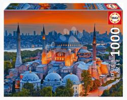Educa Puzzle Blue Mosque Istanbul Educa 1000 piese și lipici Fix (EDU19612) Puzzle