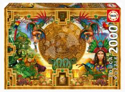Educa Puzzle Aztec Mayan Montage Educa 2000 piese și lipici Fix de la 14 ani (EDU19565) Puzzle
