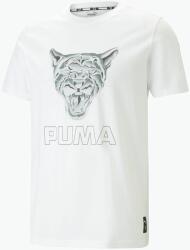 PUMA Férfi kosárlabda póló PUMA Clear Out puma fehér