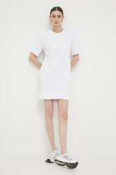 Giorgio Armani rochie culoarea alb, mini, drept PPYX-SUD1U3_00X