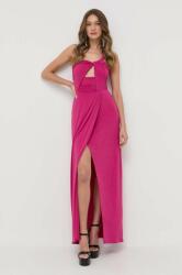 Patrizia Pepe rochie culoarea roz, maxi, drept PPYX-SUD2HO_43X