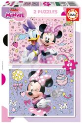 Educa Puzzle Minnie Educa 2x48 darabos 4 évtől (19674)