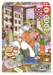 Educa Puzzle Time for Myself Ana Jarén Educa 1000 darabos és Fix ragasztó (19557)