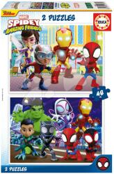 Educa Puzzle Spidey & his Amazing Friends Educa 2x48 darabos 4 évtől (19678)