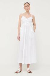 MARELLA rochie culoarea alb, maxi, evazati PPYX-SUD1RS_00X