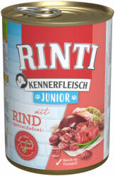 RINTI RINTI Kennerfleisch Junior - 6 x 400 g vită