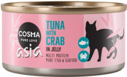 Cosma Cosma Pachet economic Asia în gelatină 24 x 170 g - Ton și crabi