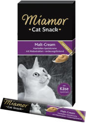 Miamor Miamor Cat Snack Cremă cu malț & brânză - 6 x 15 g